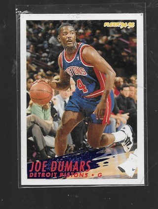 1994 FLEER JOE DUMARS #65