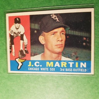 1960 - TOPPS BASEBALL CARD NO. 346 - J.C. MARTIN - WHITE SOX - EXMT-NRMT+