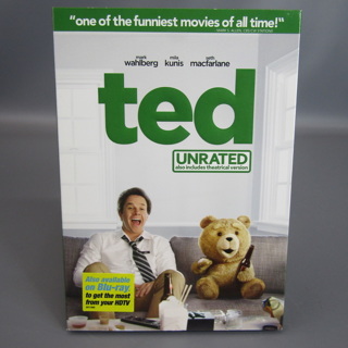 Ted Unrated DVD Mark Wahlberg Mila Kunis Seth MacFarlane
