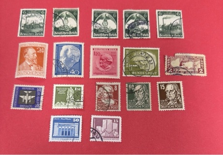 Germany stamp lot