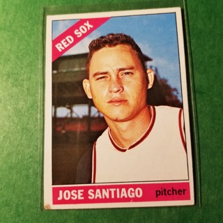 1966 - TOPPS BASEBALL CARD NO. 203 - JOSE SANTIAGO - RED SOX