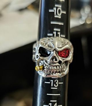 Punk Skull Ring size 12