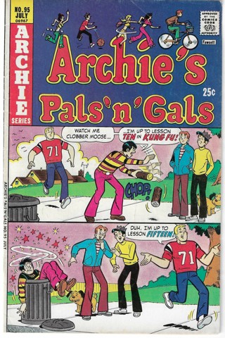 Archie Series Comic No. 95 July 1975 Archie's Pals "n" Gals