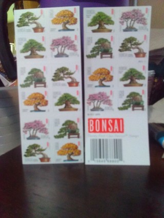 40 Brand New Bonsia Trees Forever Stamps