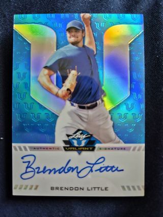 2017 Leaf Valiant Autograph Brendon Little