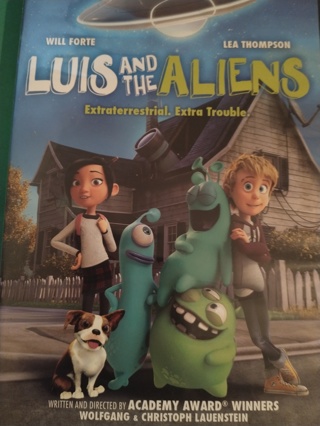 dvd luis and the aliens free shipping