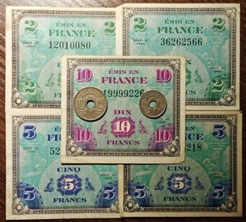 1900's French Coins Currency Full bold dates!