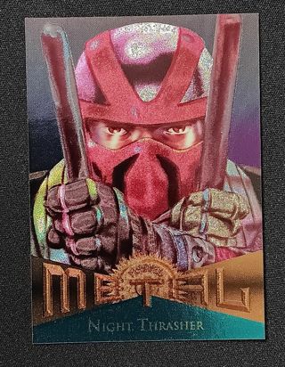 1995 Fleer Metal Marvel #66 Night Thrasher