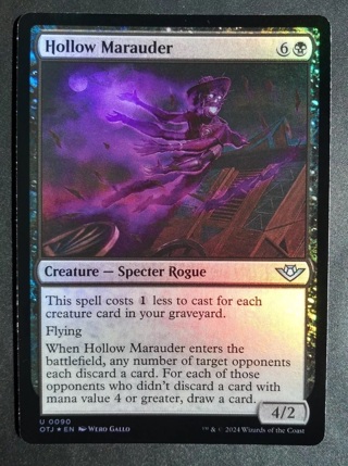 MTG Thunder Junction - Hollow Marauder - Foil