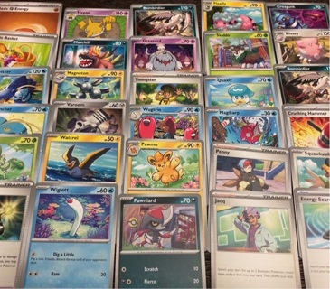 10 Scarlet & Violet Pokémon cards