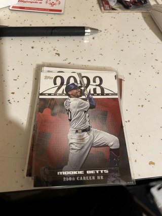 2024 topps 2023 greatest hits  mookie betts