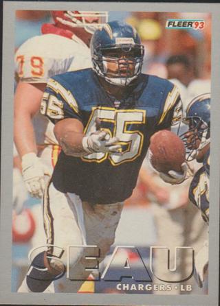 1993 Fleer Junior Seau San Diego Chargers #371