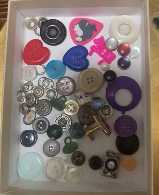 All sorts of buttons!!! 