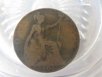  (FC-928) 1906 United Kingdom: One Penny