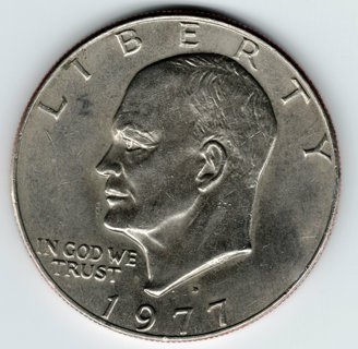 1977-D Eisenhower Dollar Circulated