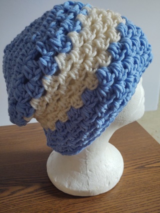 Hand Crocheted Slouch Hat 