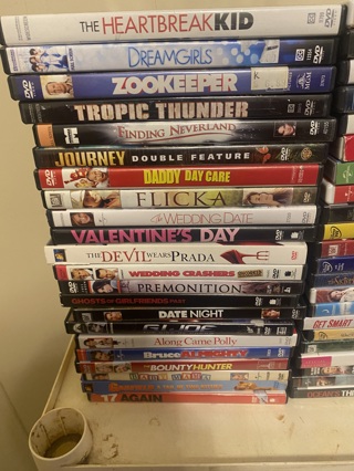 5 DVDs for 10$