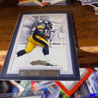 2002 fleer showcase Jerome bettis football card 