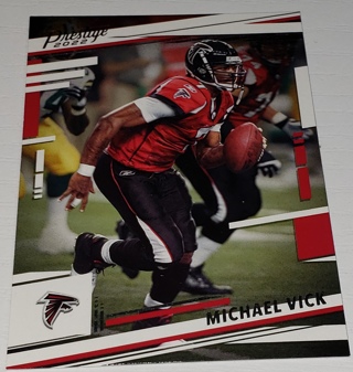 ♨️♨️ 2022 Panini Prestige Football Michael Vick # 19 Atlanta Falcons ♨️♨️