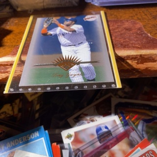 1997 donruss leaf tony Gwynn baseball card 
