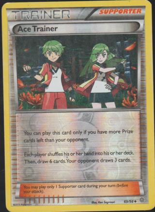 Pokemon Ace Trainer 69/98 Ancient Origins Trainer Reverse Holo