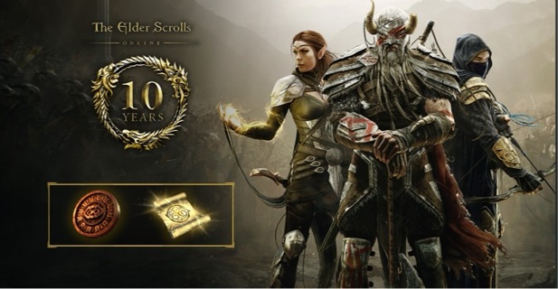 The Elder Scrolls Online 10th anniversary pack #1 (READ)