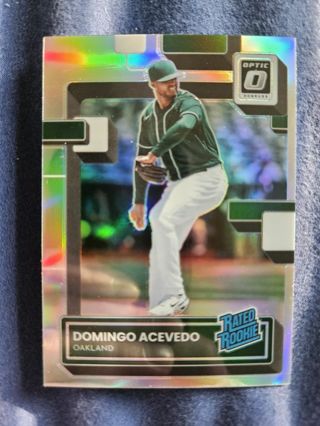 2022 Donruss Optic Rated Rookie Holo Domingo Acevedo