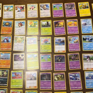 70 Pokémon Cards Sun and Moon  Burning Shadows