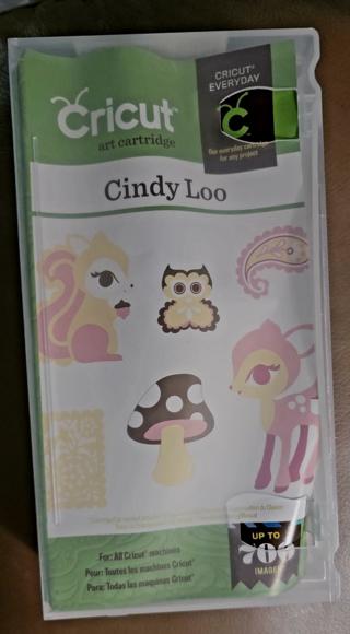 !! Cricut Cindy Loo Cartridge - NIP !!!!