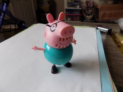 Peppa Pigs Daddy pig 2 1/2 tall toy