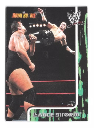 2002 Fleer WWE Royal Rumble Lance Storm RC Rookie Card 56 ECW