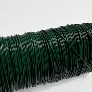 3Yd Green 24 Gauge Flexible Floral Wire 