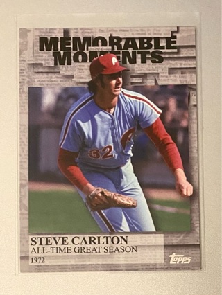 Steve Carlton insert