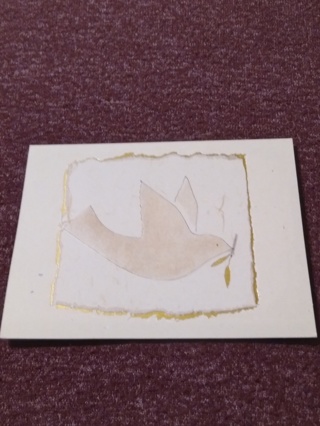 Holiday Notecard - Dove