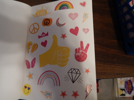 Fun sheet of  Colorful THUMBS UP stickers