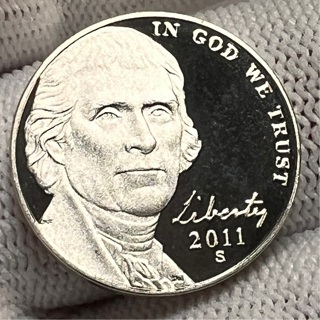 2011-S PROOF JEFFERSON NICKEL 