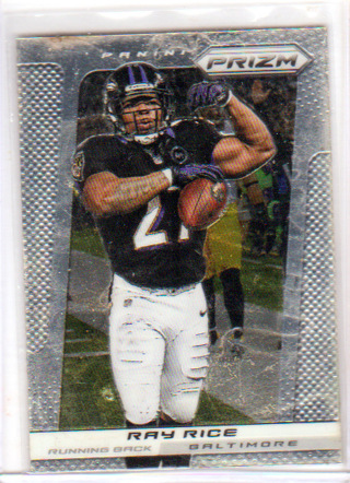 Ray Rice, 2013 Panini Prizm Card #4, Baltimore Ravens (EL2)