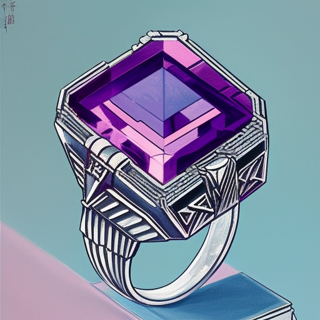 Listia Digital Collectible: Amethyst Ring