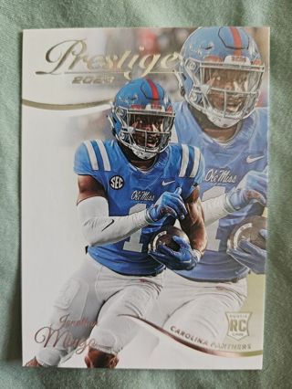 2023 Panini Prestige Rookie Jonathan Mingo