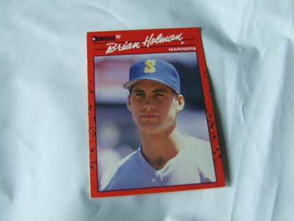 1990 Brian Holman Seattle Mariners Donruss Team Card #143