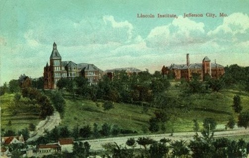 Early Unused 1900's Lincoln Institute Post Card