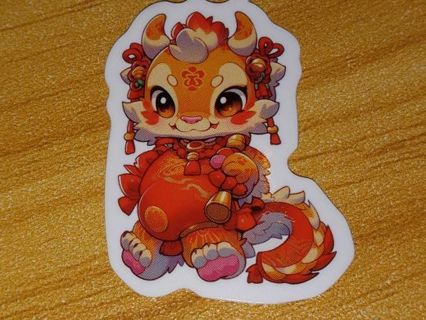 Cute one new nice small vinyl lab top sticker no refunds regular mail high quality!