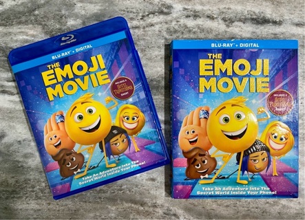 The Emoji Movie Blu-Ray DVD