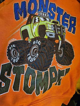 Orange Monster Truck shirt