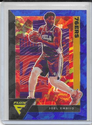 Jeol Embiid 2020-21 Flux Blue Cracked Ice #134