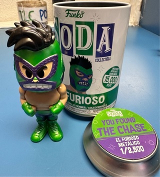 Wrestler El Furioso (Hulk) Funko Soda Chase