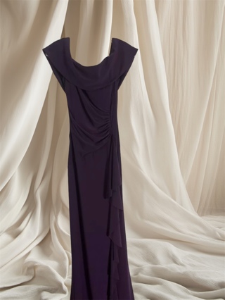 Size 10 plum X-scape gown from Nordstrom 