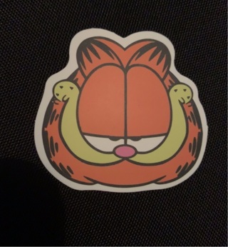 Garfield Decal Sticker 