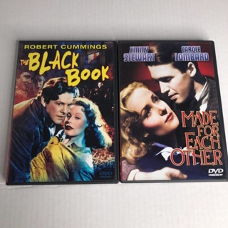 Lot of 2 DVD movies “The Black Book” & “ Made for Each Other"