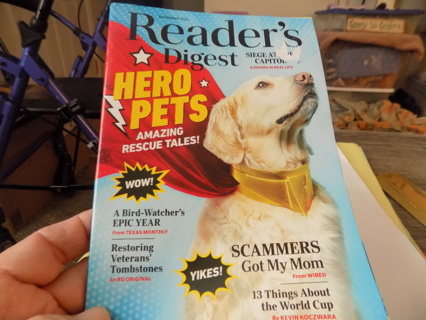 Readers Digest Nov 2022 Hero Pets